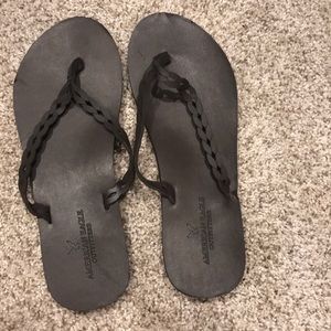 Brand new flip flops American eagle